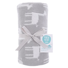Fred & Flo Safari Chenille Blanket