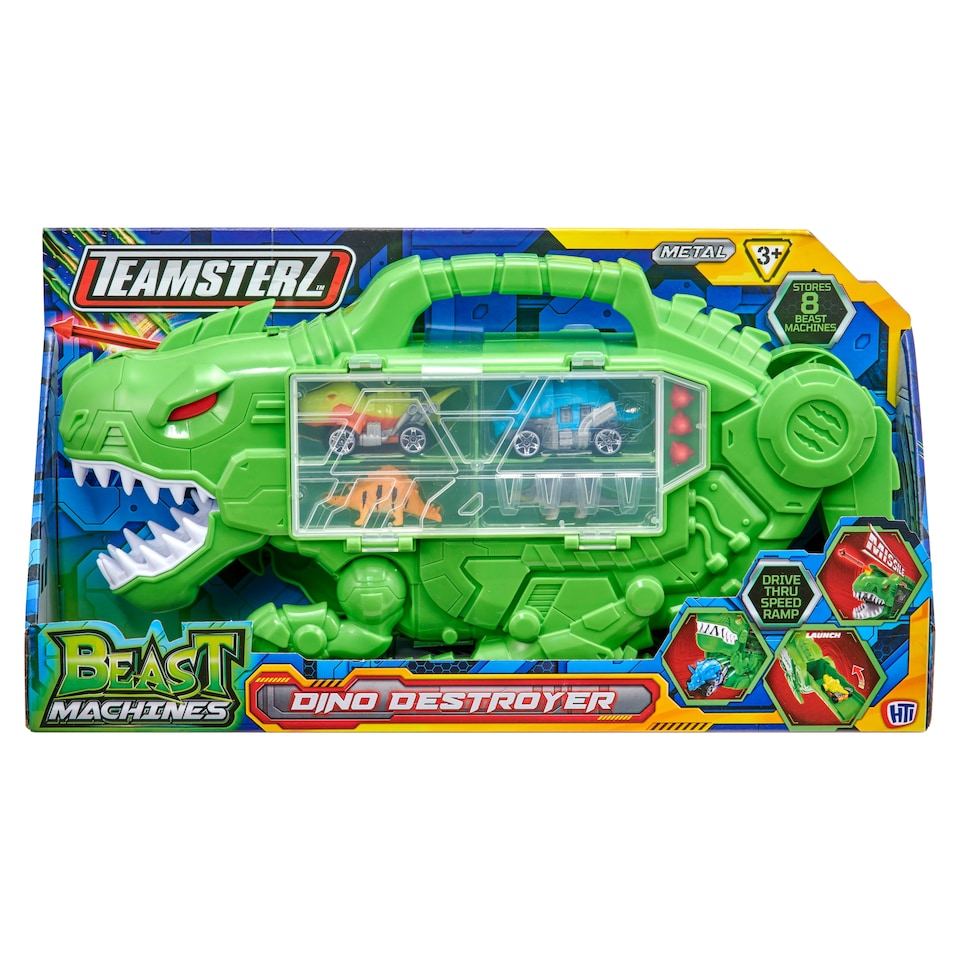 HTI Teamsterz Beast Machines Dino Destroy játékkészlet   1. kép