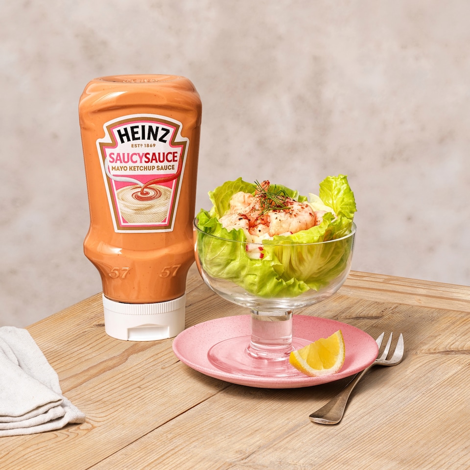 image 1 of Heinz Saucy Mayonnaise Ketchup Sauce 425G