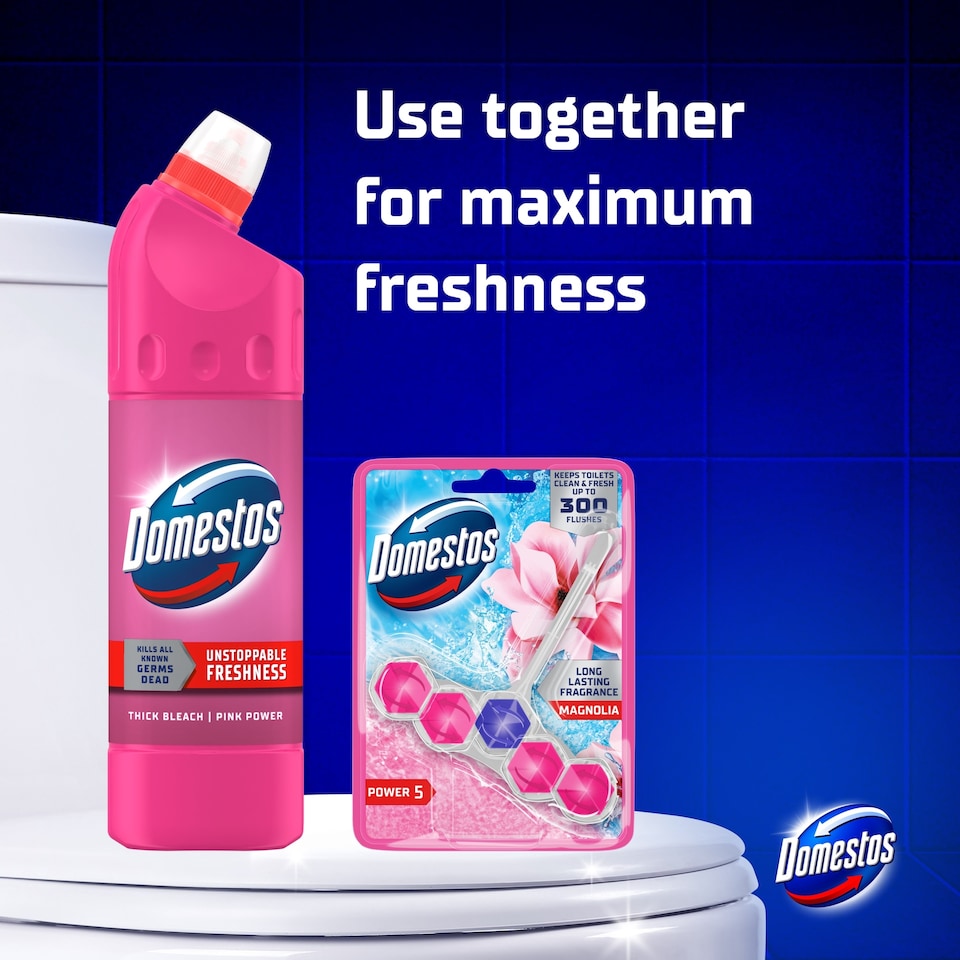 image 1 of Domestos Pink Bleach 750Ml
