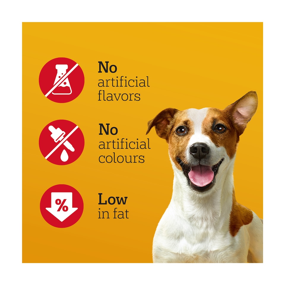 image 1 of Pedigree Jumbone Mini Small Dog Treats Chicken & Lamb 160g