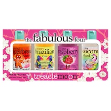 Treaclemoon Fabulous Four Gift Set 4 x Shower and Bath Gel 100ml