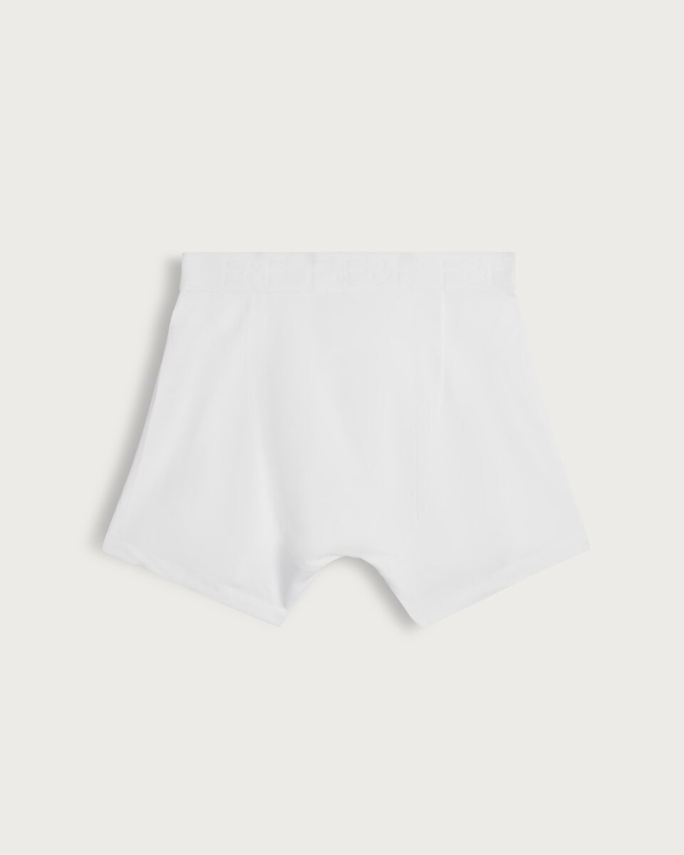 image 1 of F&F 3-Pack Cotton Rich Trunks in White