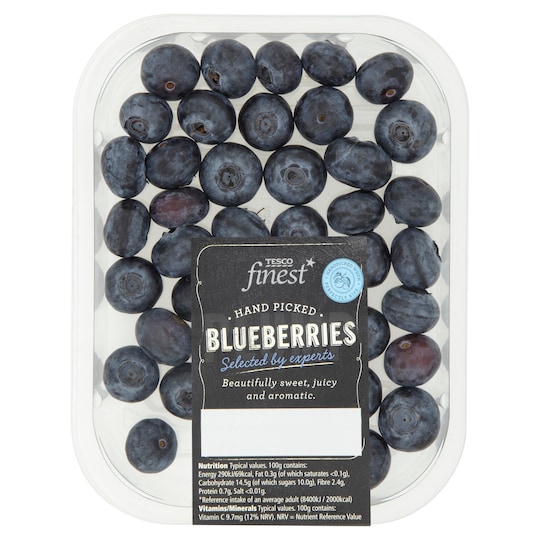 Tesco Finest Blueberries 150g Tesco Groceries