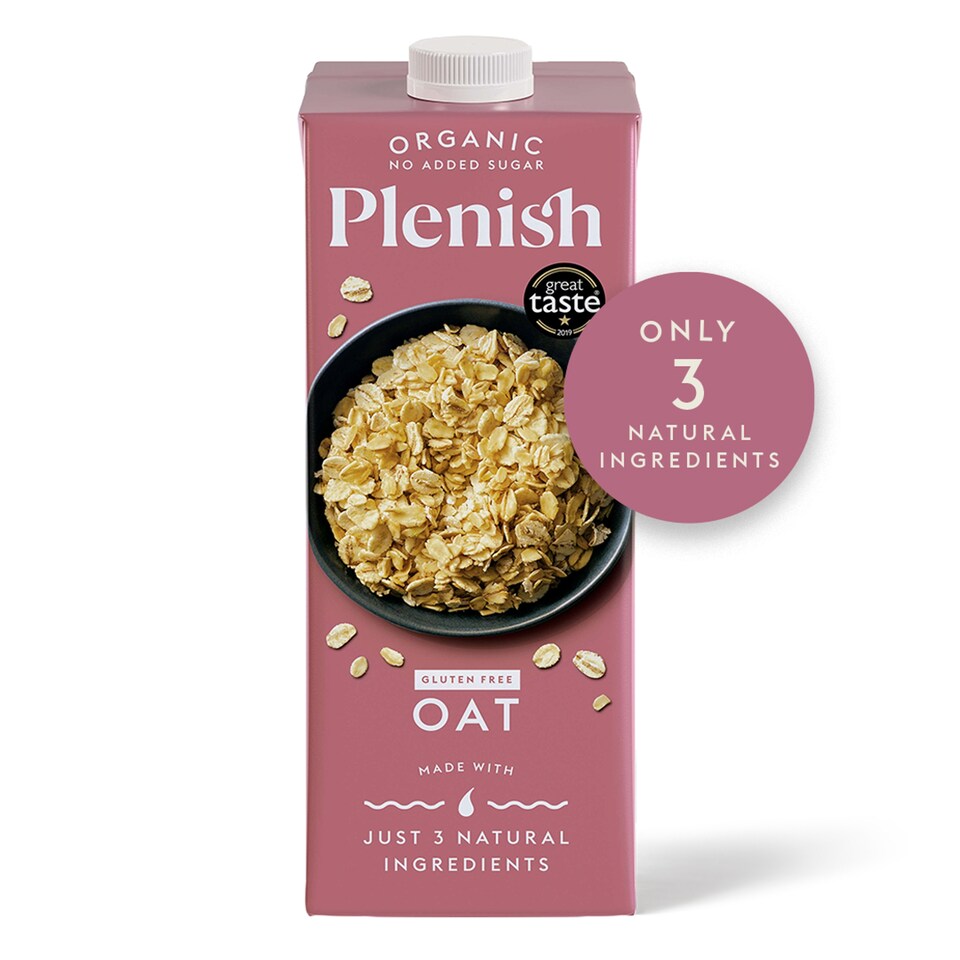 image 1 of Plenish Organic Oat Chilled Dairy Free Drink 1L