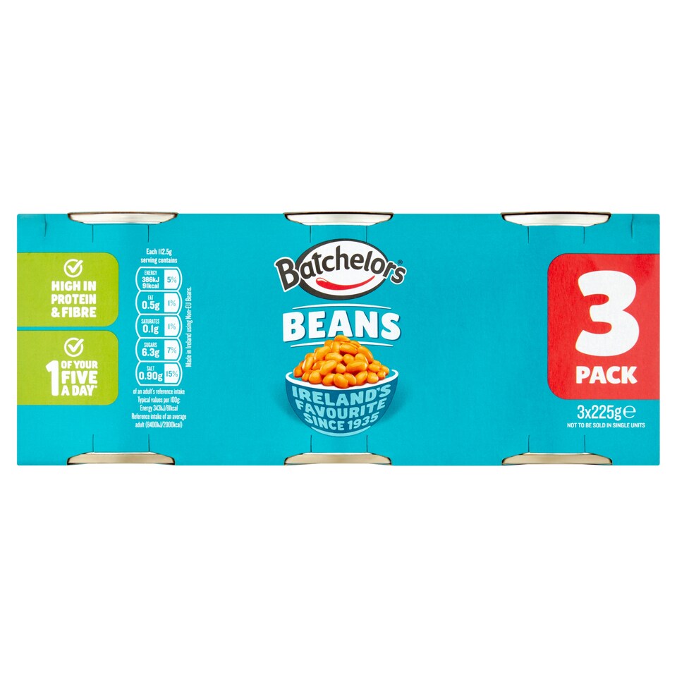 Batchelors Baked Beans 3X225g