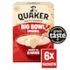 image 1 of Quaker Oat So Simple Big Bowl Original Porridge Sachets 6x38.5g