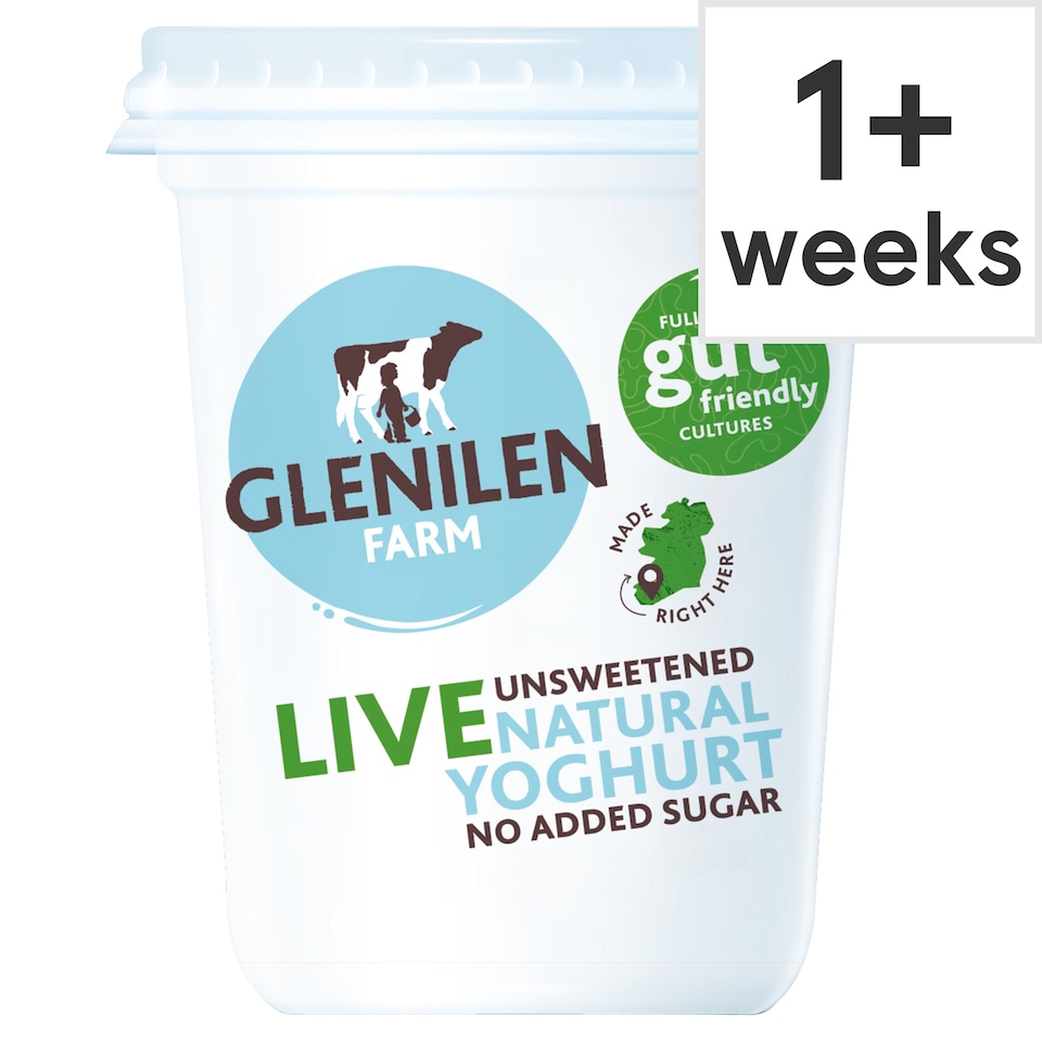 Glenilen Natural Yoghurt Pot 500G