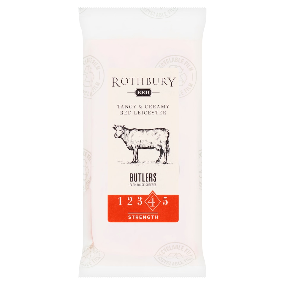 Butlers farmhouse Cheeses Rothbury Red 250g