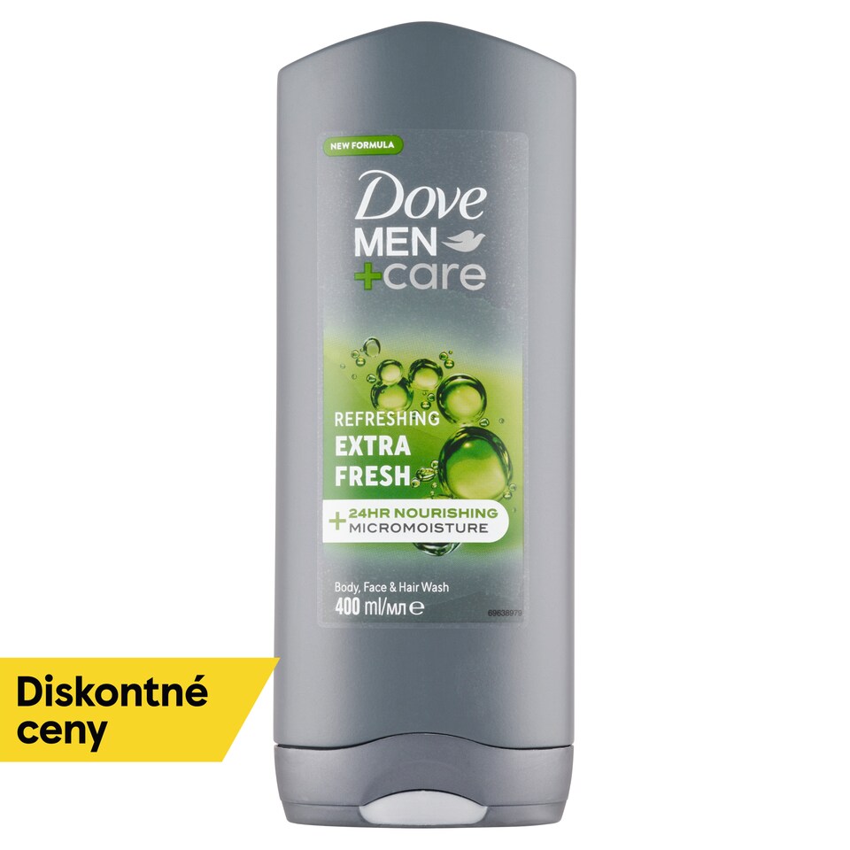 obrázok 1 z Dove Men+Care Extra Fresh sprchovací gél 400 ml