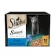 image 1 of Sheba Sauce Collection Cat Food Pouches Fish Selection 12x85g