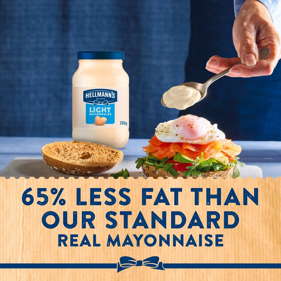 image 1 of Hellmann's Light Mayonnaise 200G Jar