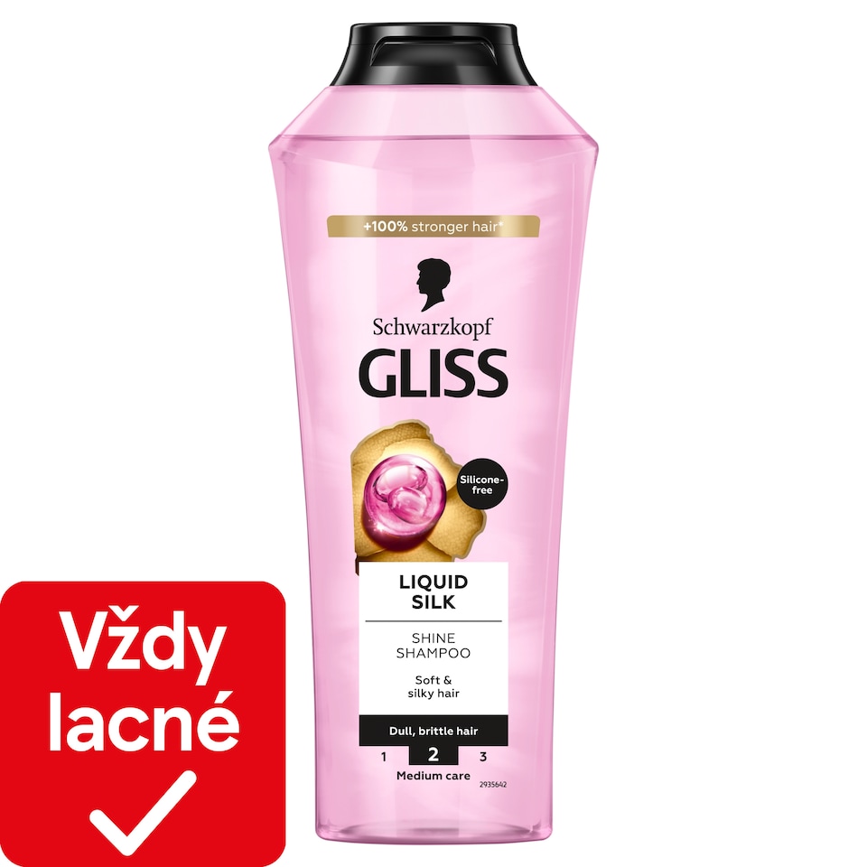 obrázok 1 z Gliss Liquid Silk šampón 400 ml