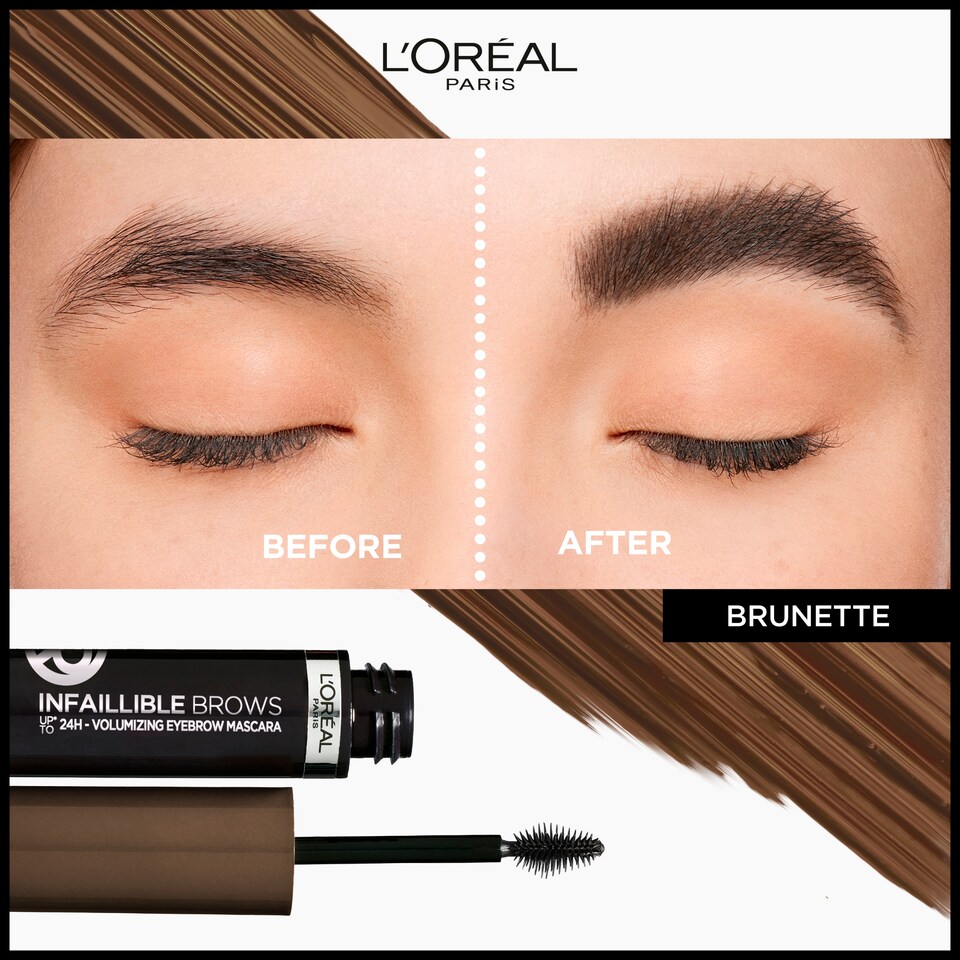 image 1 of L'Oreal Brow Artist Plump & Set 108 Dark Brunette