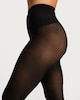 image 2 of F&F 4-Pack 40 Denier Opaque Tights  in Black