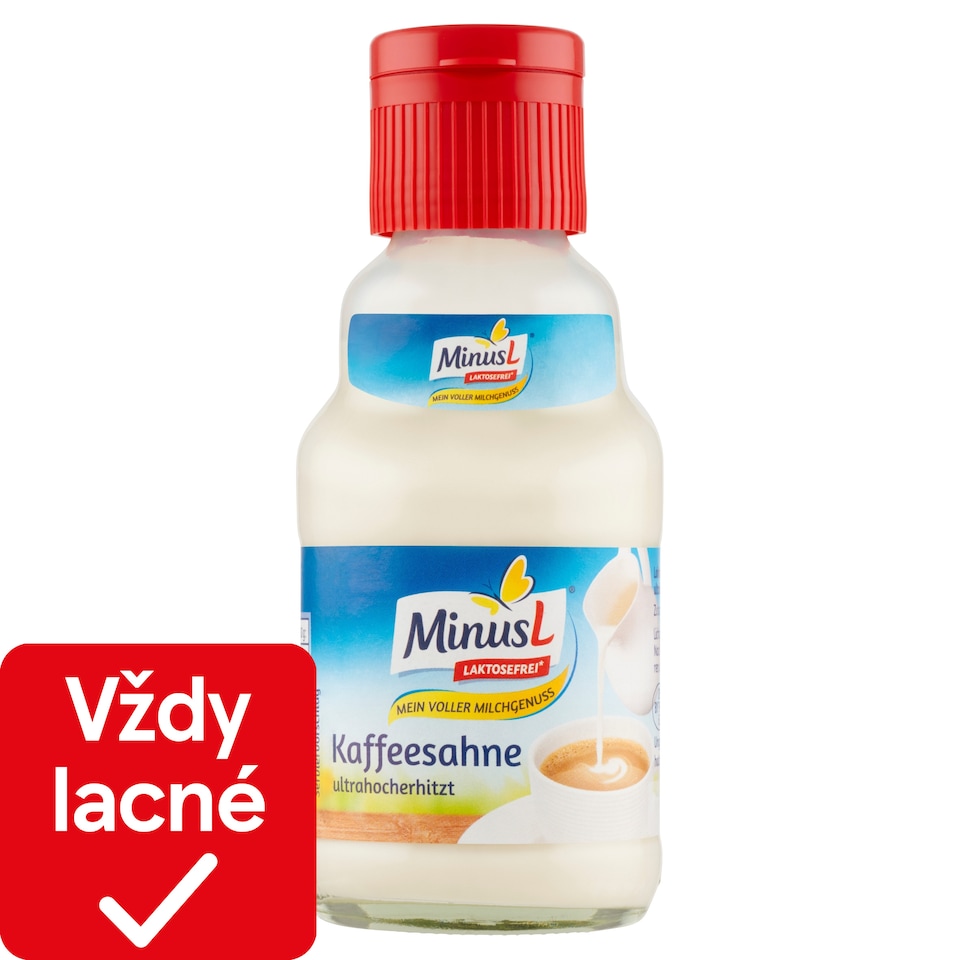 obrázok 1 z Minus L Smotana do kávy 10% 165 g