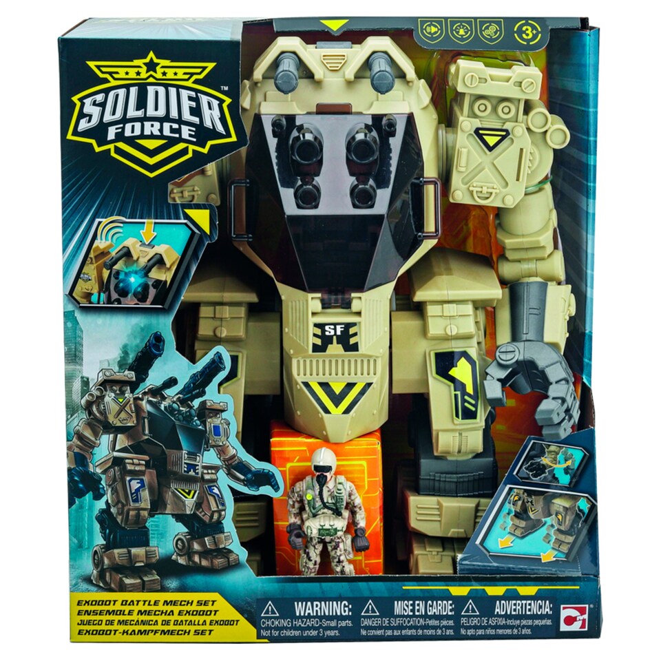 Soldier Force Exobot robot