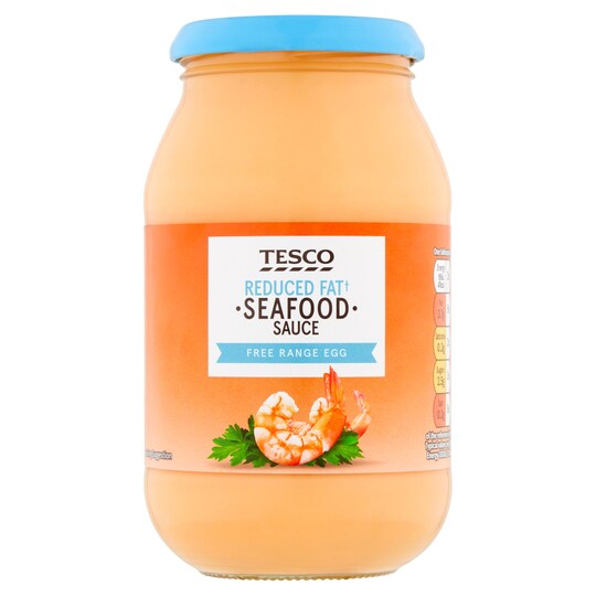 Tesco Reduced Fat Sea Food Sauce 500Ml Tesco Groceries