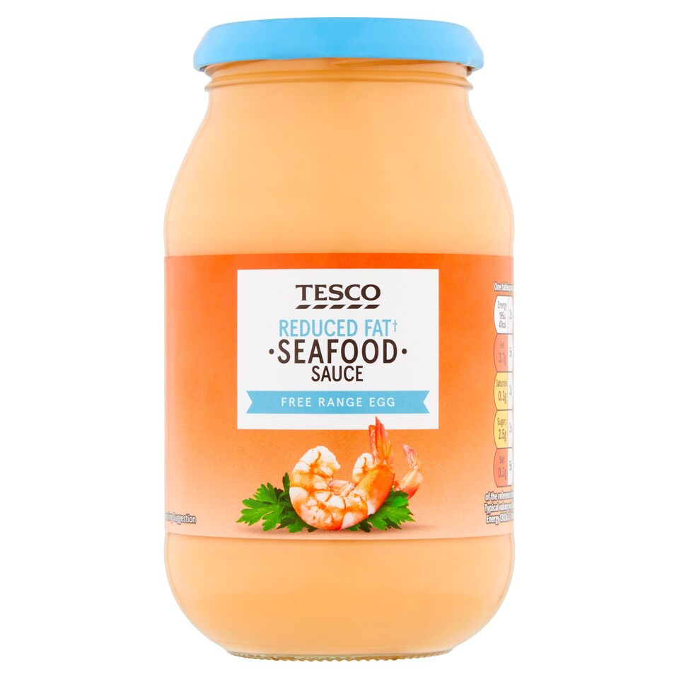 Tesco Reduced Fat Sea Food Sauce 500Ml