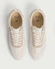 image 2 of F&F Canvas Lace Up Trainers in Neutral