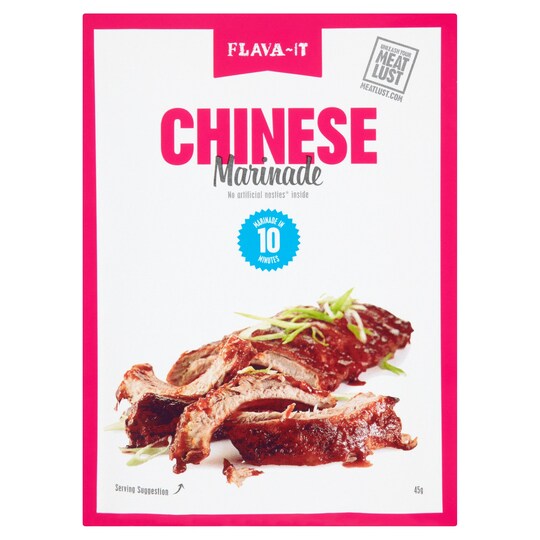 FLAVAIT CHINESE MARINADE SEASONING 45G Tesco Groceries