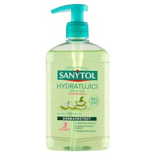 Sanytol Dermaprotect Aloe Vera & Organic Green Tea Antibacterial Moisturizing Liquid Soap 250ml