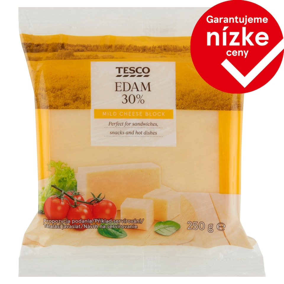 Tesco Edam 30% 250 g