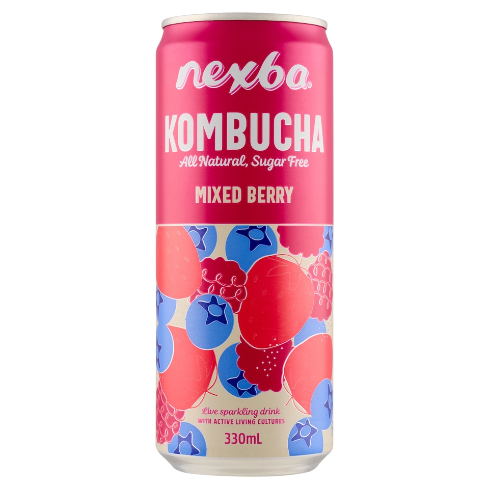 Nexba Kombucha Forest Fruits 330ml