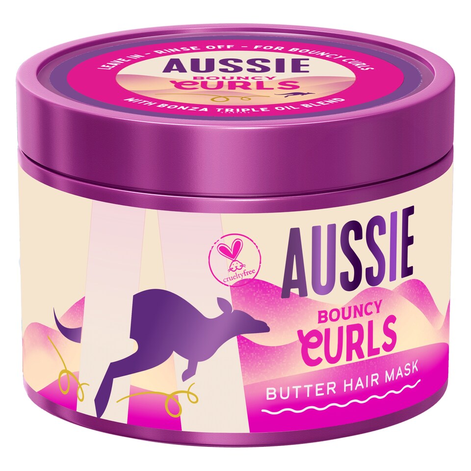 image 1 of Aussie Bouncy Curls Butter Hair Mask 500ml