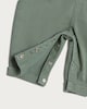 image 3 of F&F Baby 2-Piece Denim Dungarees and Long Sleeved Bodysuit Set in Green