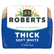 Roberts Small White Thick Sliced Half Loaf 400G