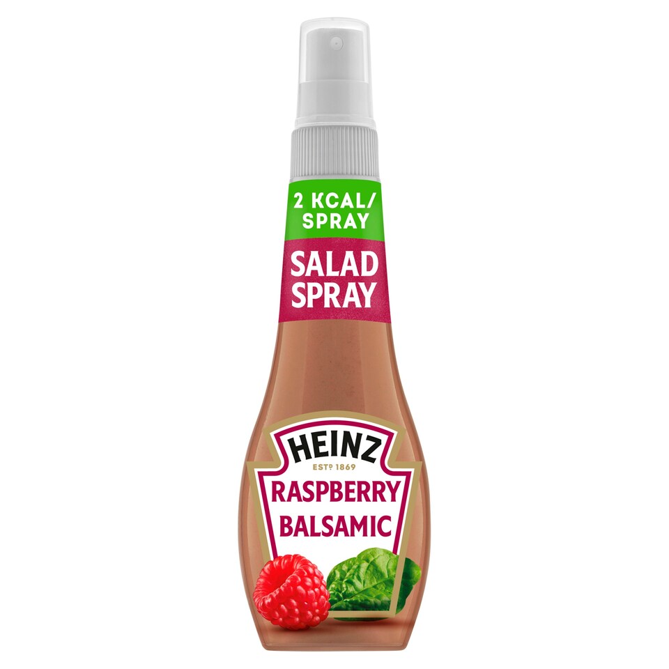 Heinz Salad Dressing Spray Raspberry Balsamic 200Ml Tesco Groceries