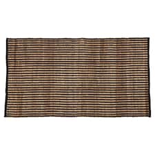 F&F Home Black Jute Rug