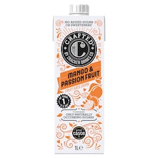 Crafted Mango & Passion Fruit Juice Drink 1 litre