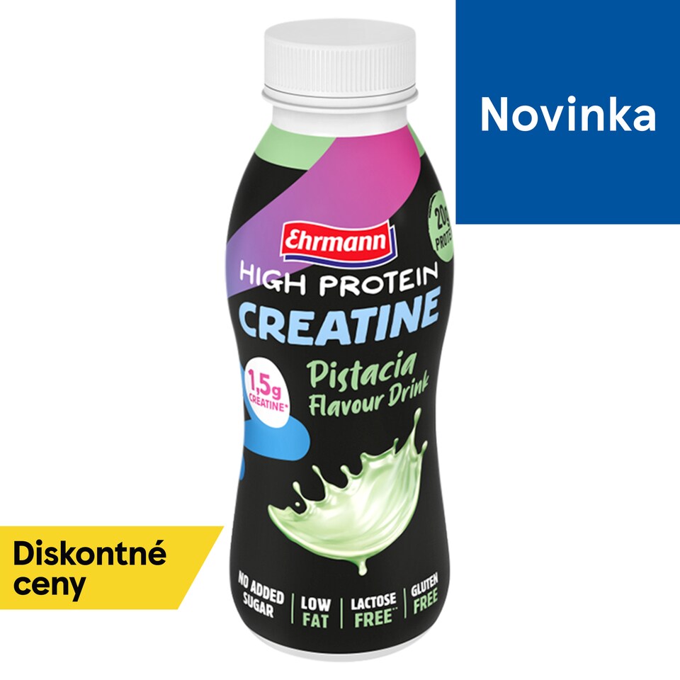 Ehrmann High Protein Creatine Pistacia Flavour Drink 330 ml