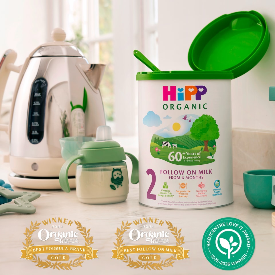image 1 of HiPP Organic 2 Follow on Baby Milk Powder Formula, From 6 Months, 800g