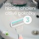 Obrázek 2 pro produkt Venus Deluxe Smooth Sensitive Hlavice Holicího Strojku x4