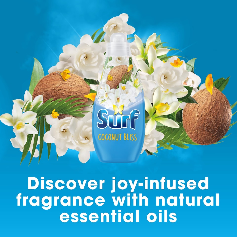 image 1 of Surf Coconut Bliss Liquid Laundry Detergent 24 Washes 648ml