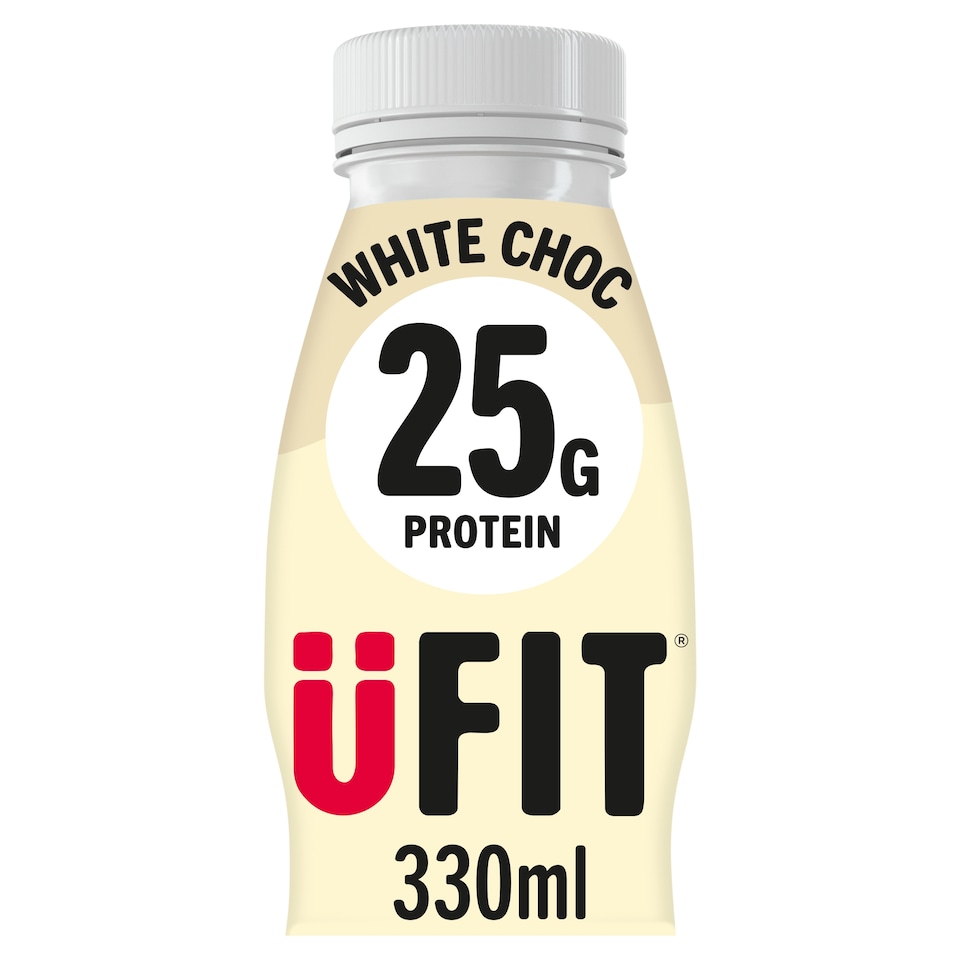 UFIT High Protein Milkshake - White Chocolate 330ml