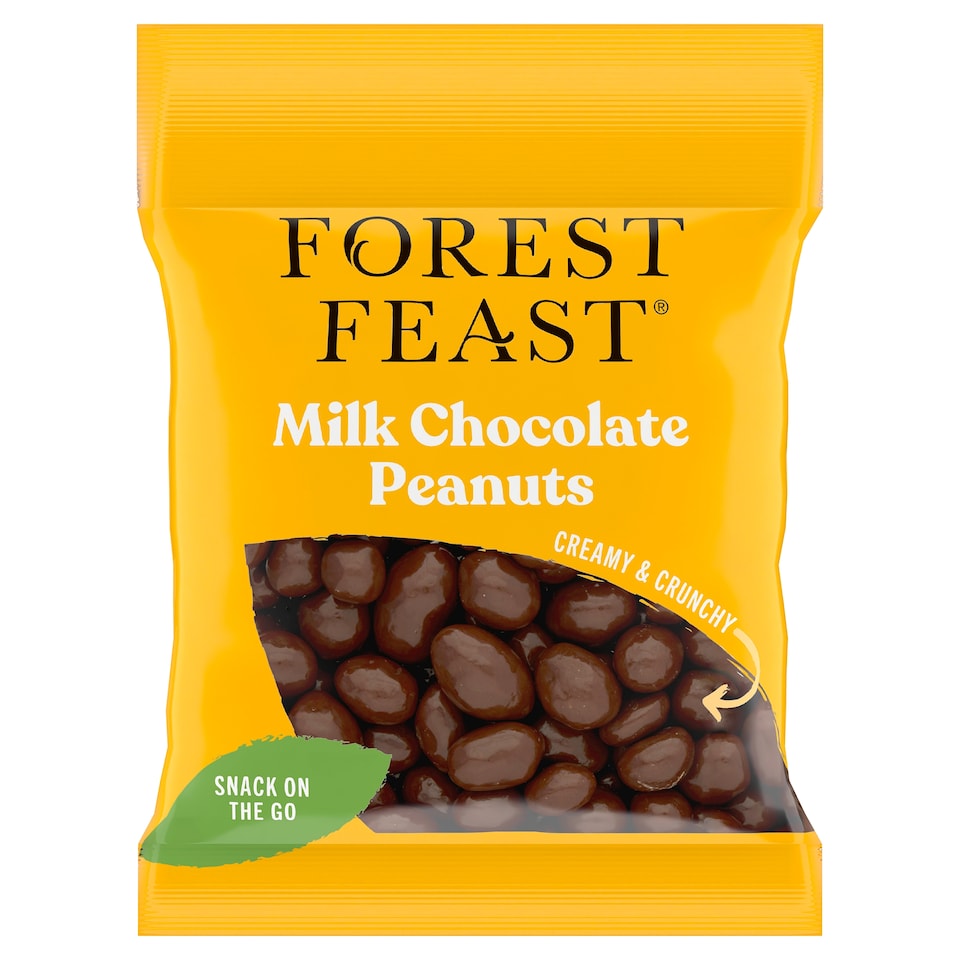 Forest Feast Milk Chocolate Peanuts 65G