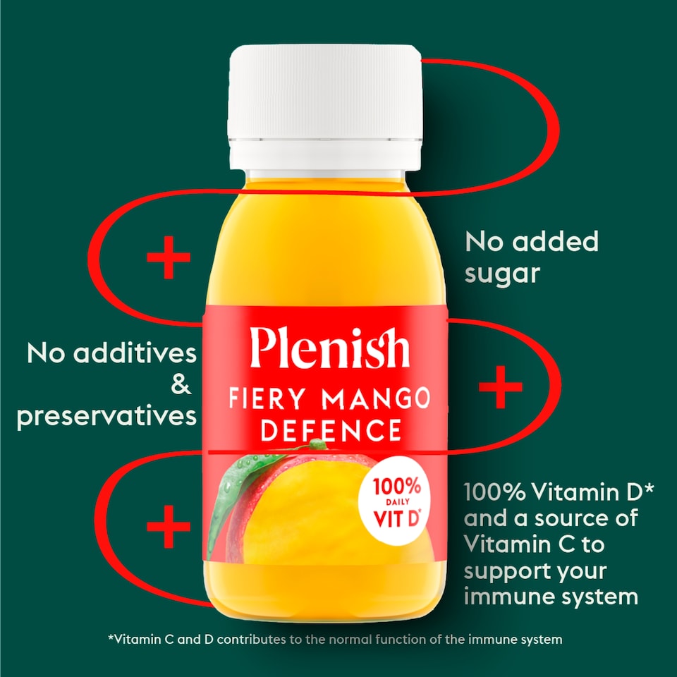 image 1 of Plenish Mango Sunshine Shot 60ml