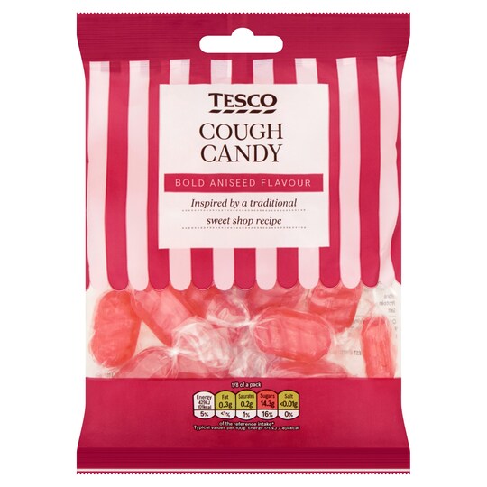 Tesco Cough Candy 200G Tesco Groceries