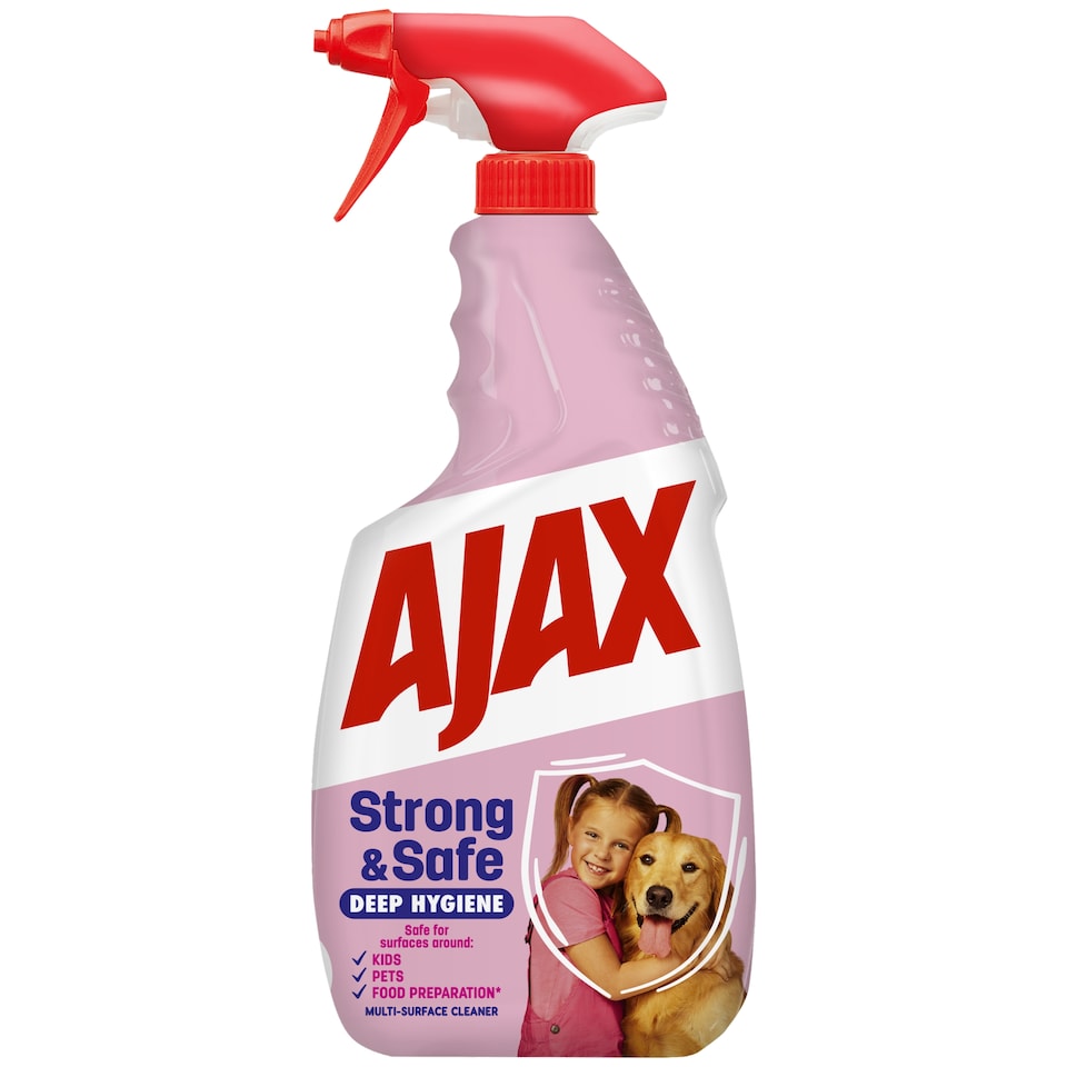 Obrázek 1 pro produkt Ajax Strong & Safe víceúčelový čisticí prostředek ve spreji 500 ml