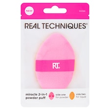 REAL TECHNIQUES MIRACLE 2 IN 1 PRECISION POWDER PUFF