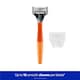 image 2 of Harry's 5 Blade Razor, Bright Orange