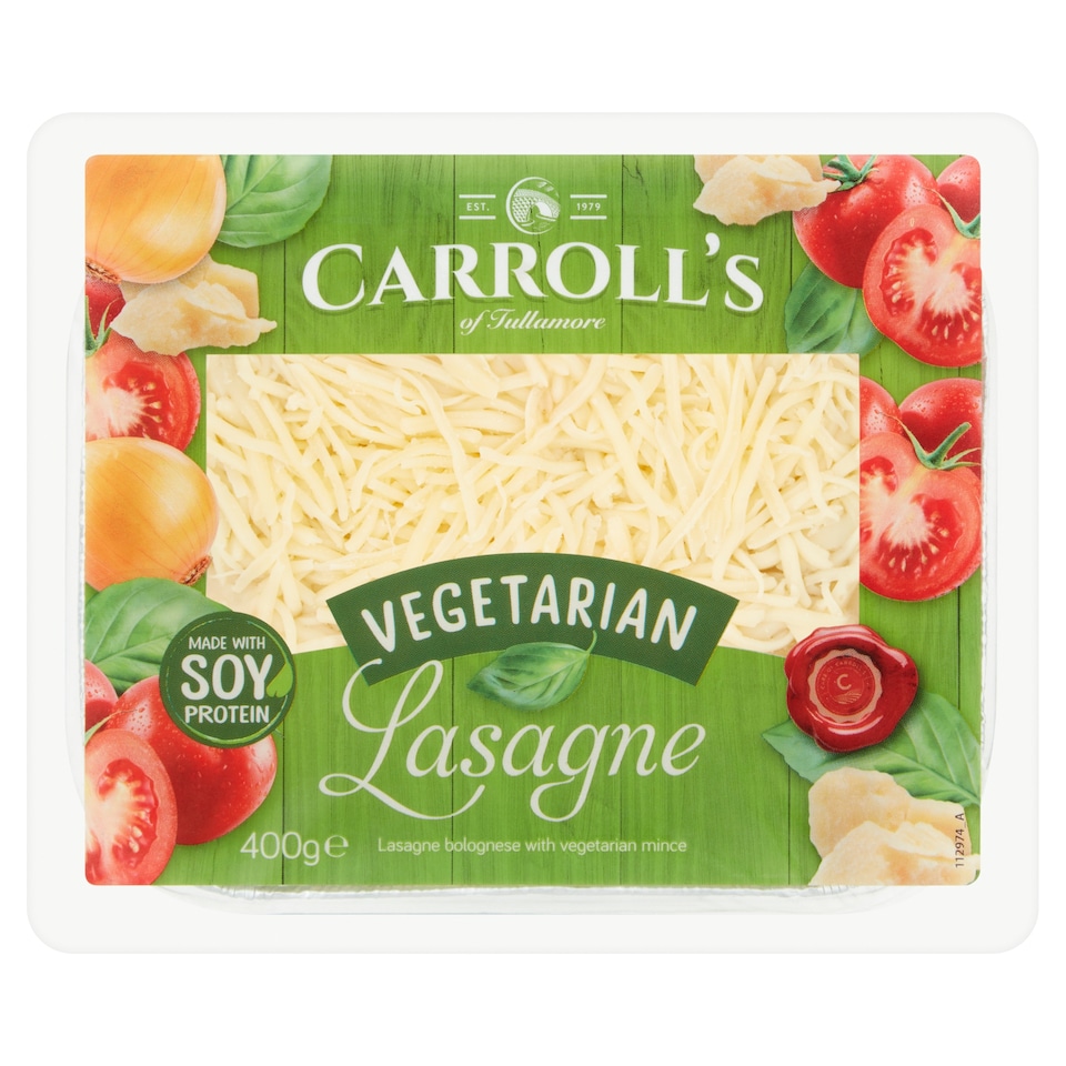 Carroll"S Vegetarian Lasaagne 400G