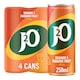 image 1 of J2O Orange & Passion Fruit 4x250ml