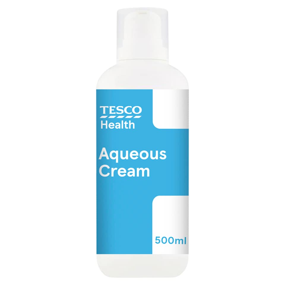 Tesco Health Aqueous Cream BP Pump 500ml