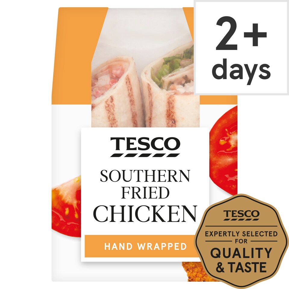 Tesco Southern Fried Chicken Wrap (C)