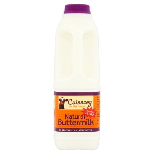 Cuinneog Natural Butter Milk 1L Tesco Groceries